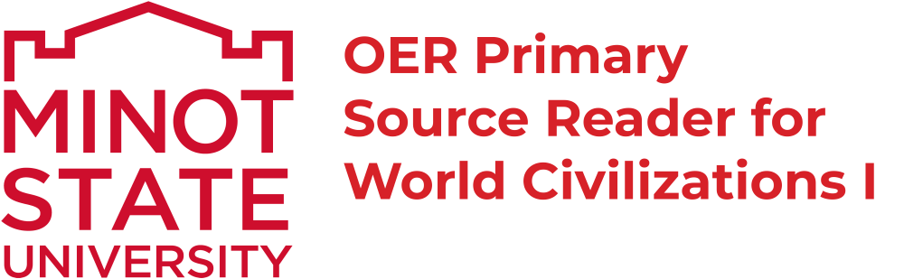 OER Primary Source Reader for World Civilizations I